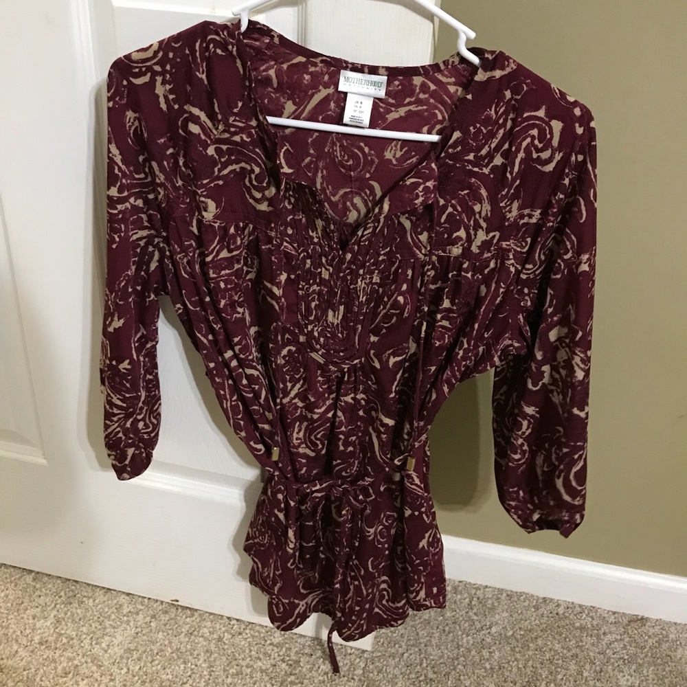 Maternity motherhood blouse